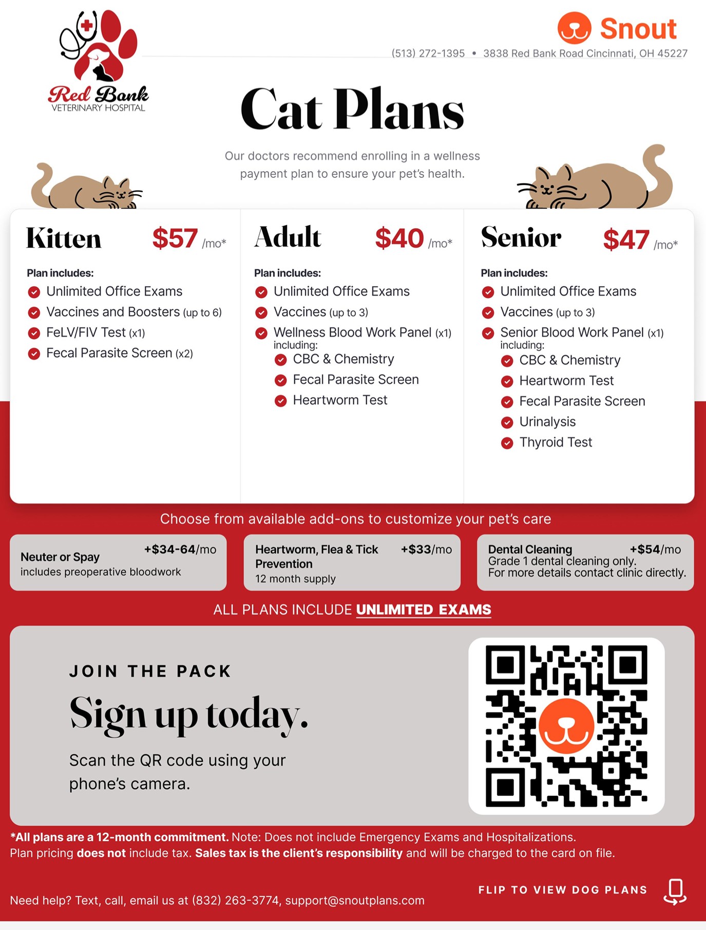 Cat Wellness Plans Red Bank Vet Cincinnati OH
