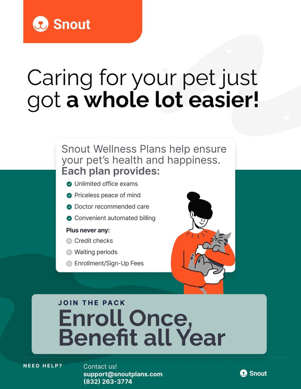 Snout Cat Wellness Plans Cincinnati Family Vet